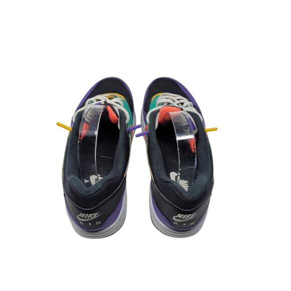 Y2K Nike Air Max 1 SE Windbreaker Sneakers Sz 9.5 Multi-Color Streetwear Kidcore - Picture 12 of 14